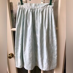 Elegant Light Blue Women's Skirt